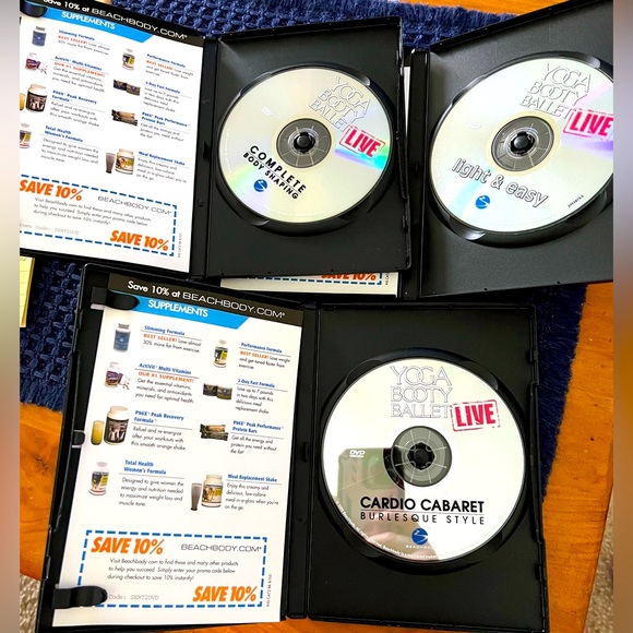 Yoga Booty Ballet DVDs Set. - Picture 7 of 7